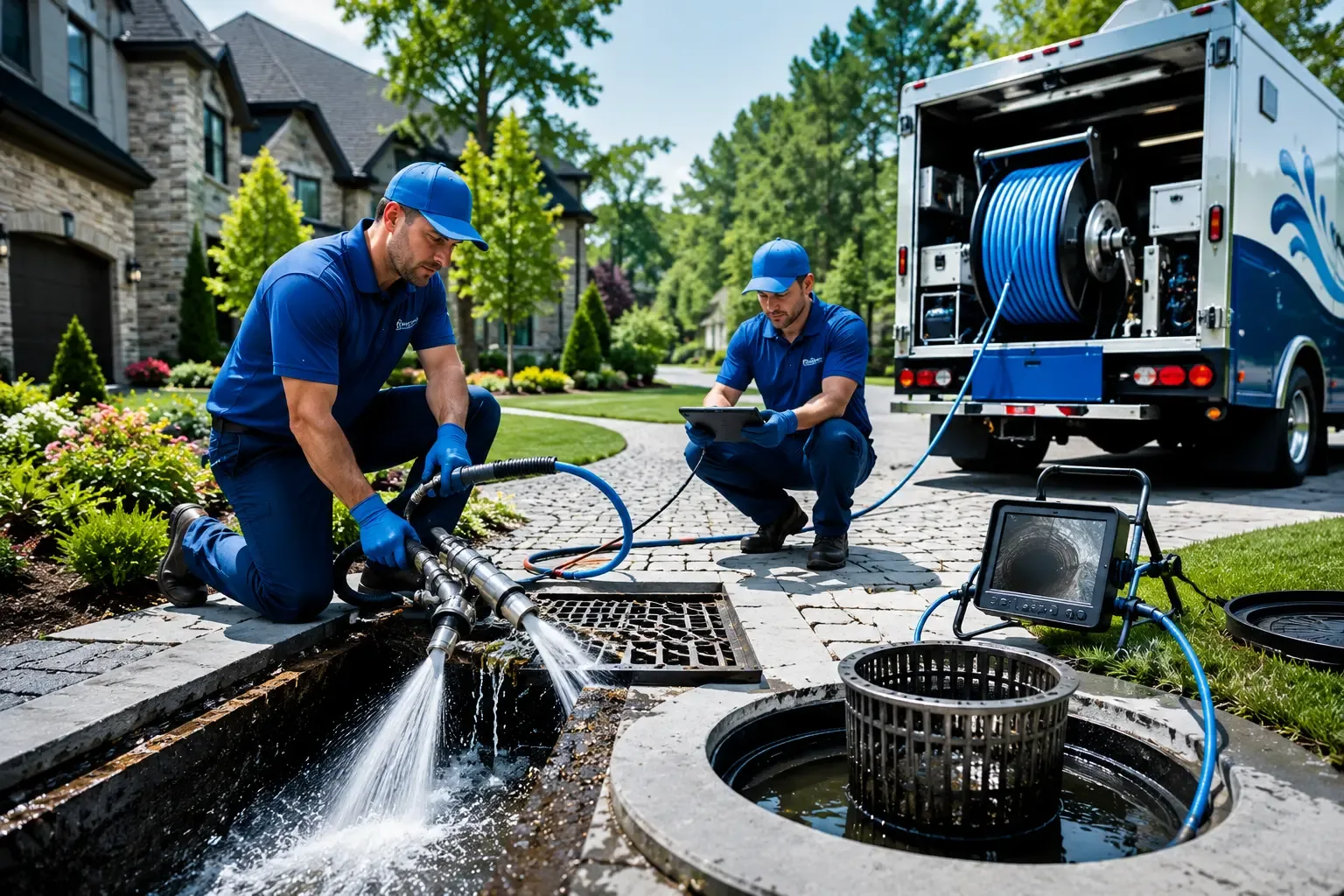 Local outdoor drain cleaning professionals in Ashford, WV
